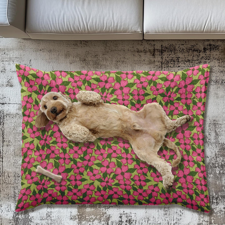 Designer Pet Bed - North Carolina Dogwood