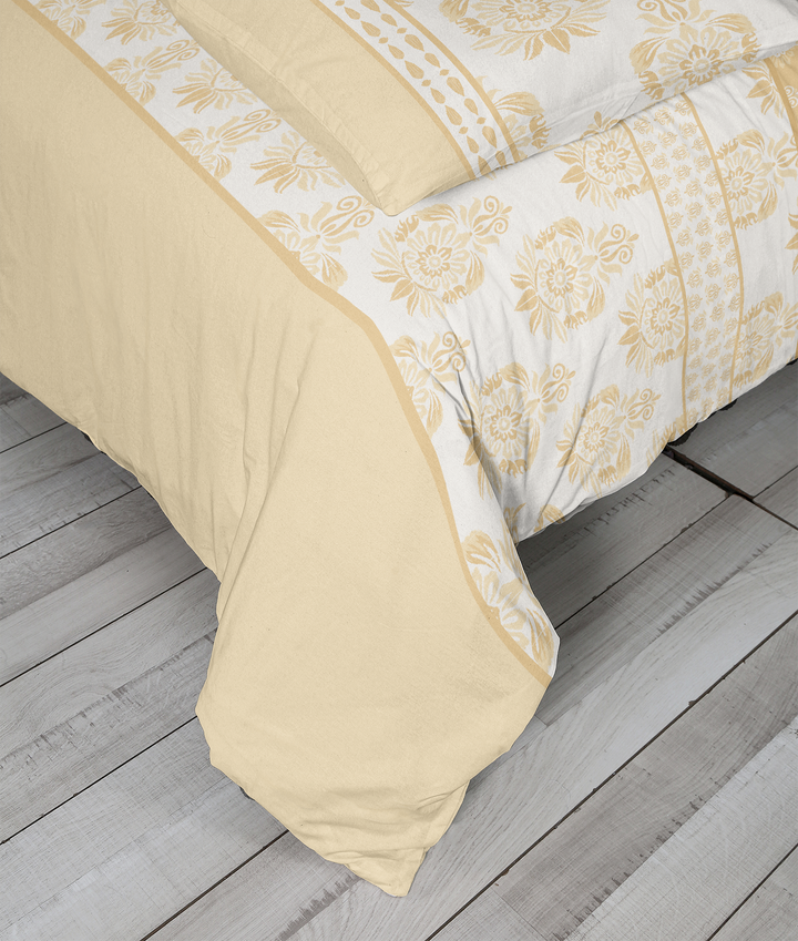 5 Piece Cotton Duvet Cover Set - Queen | Jaira (SW Naturally Refined Collection)