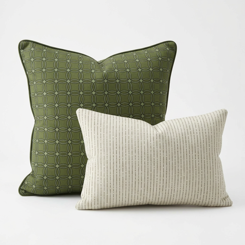 Midnight Garden™ Coordinates Pair – Lattice (Green)
