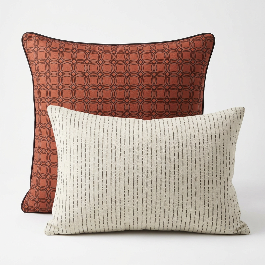 Midnight Garden™ Coordinates Pair – Lattice (Red)