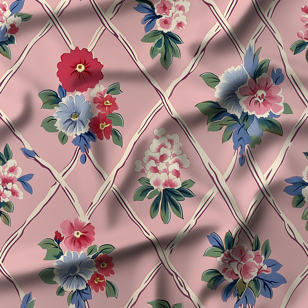 Vintage Cottage Collection Piped Edge Duvet Cover Set - Mildred