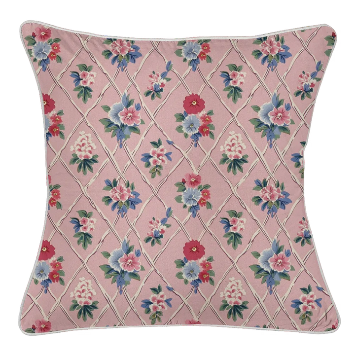 Vintage Cottage Collection Reversible Throw Pillow - Mildred