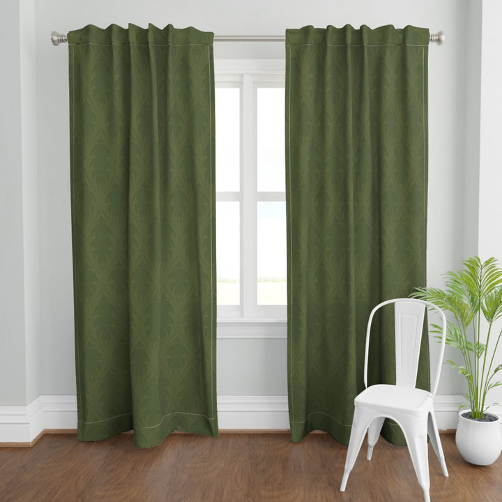 Harvest Garden™ Curtain Panel Set (2 Panels) – Ogee Trellis
