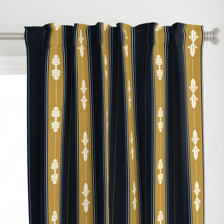 Sunlit &amp; Harvest Garden™ Curtain Panel Set (2 Panels) - Stripe