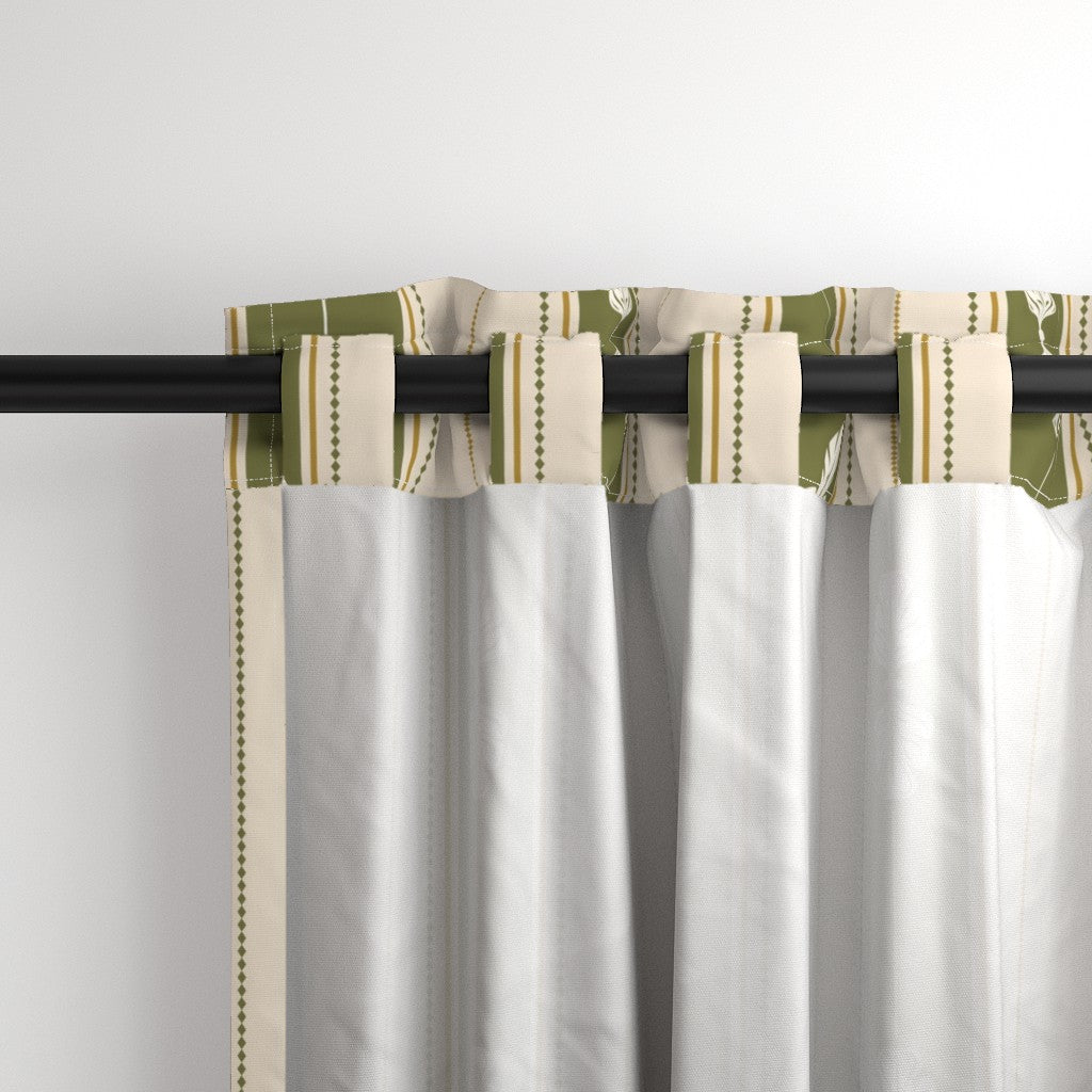 Sunlit &amp; Harvest Garden™ Curtain Panel Set (2 Panels) - Stripe