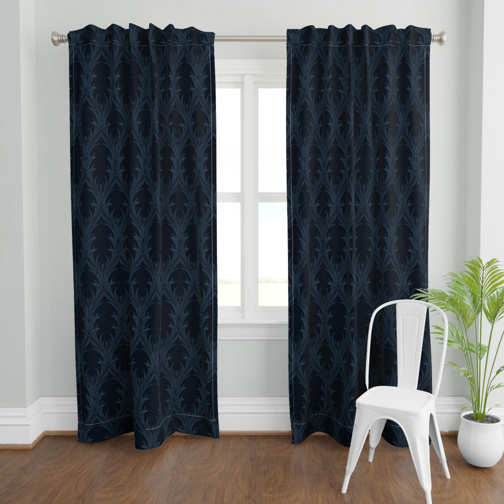 Harvest Garden™ Curtain Panel Set (2 Panels) – Ogee Trellis