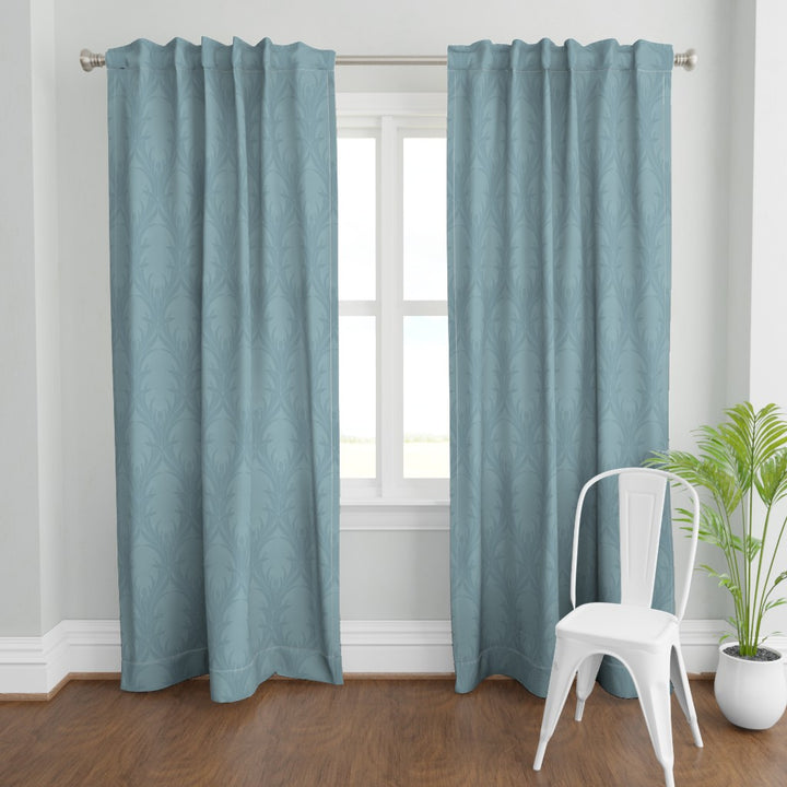 Sunlit Garden™ Curtain Panel Set (2 Panels) – Ogee Trellis