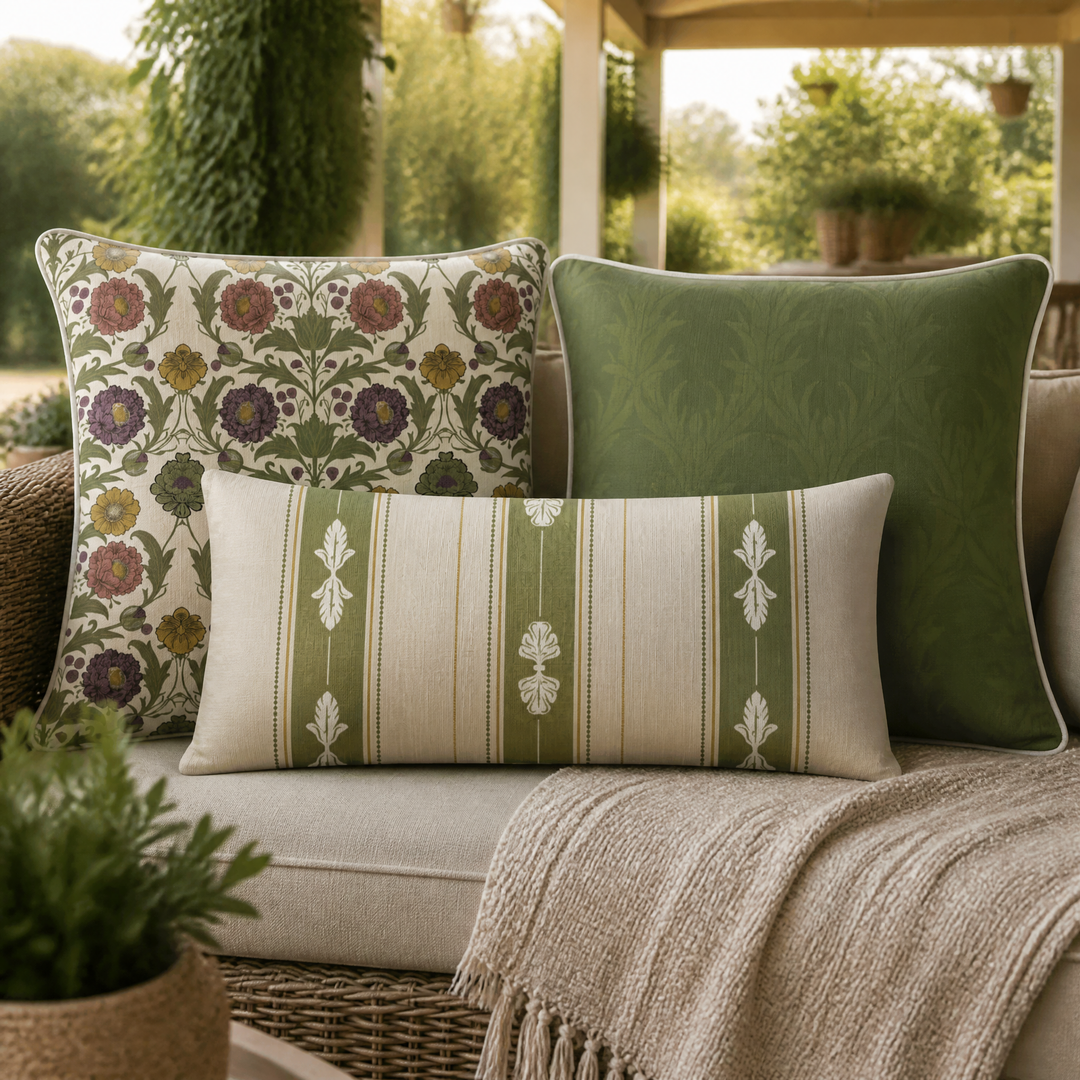 Harvest Garden Pillow Trio