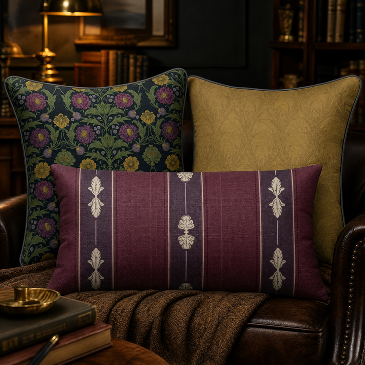 Library Jewels Pillow Trio