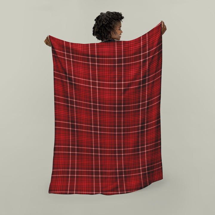 Velveteen Plush Blanket / Winter Holiday Plaids