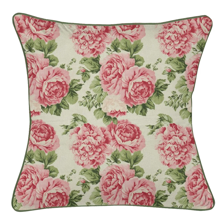 Vintage Cottage Collection Reversible Throw Pillow - Sharron