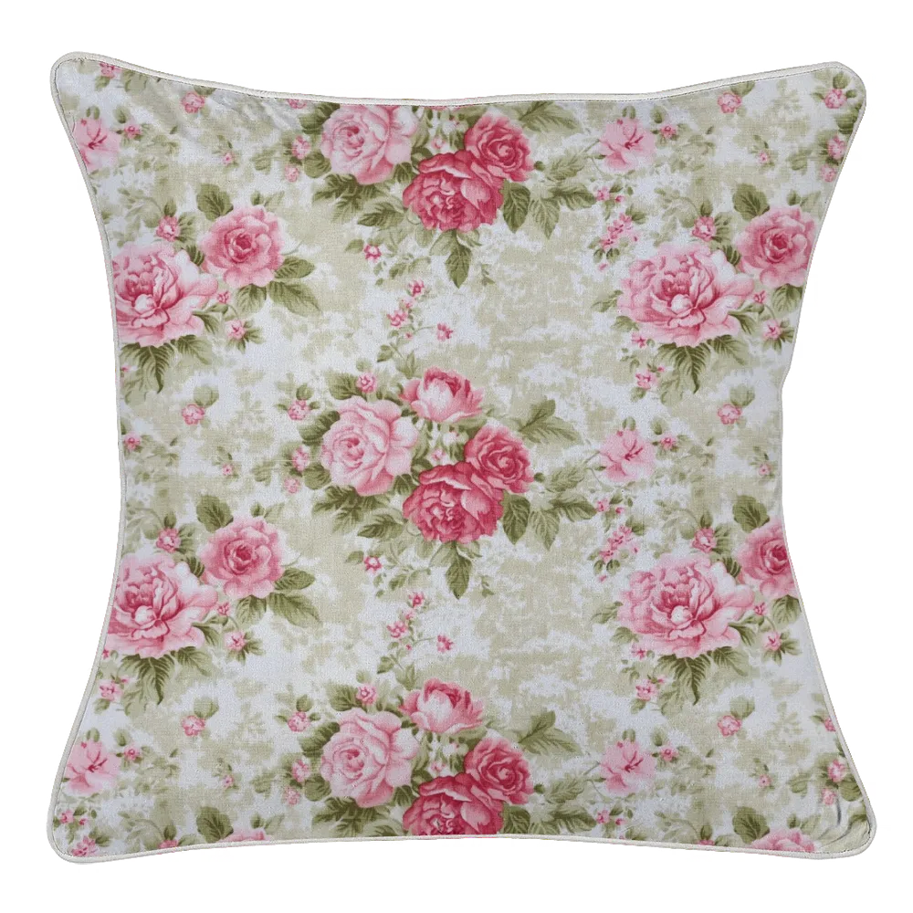 Vintage Cottage Collection Reversible Throw Pillow - Shelaugeh
