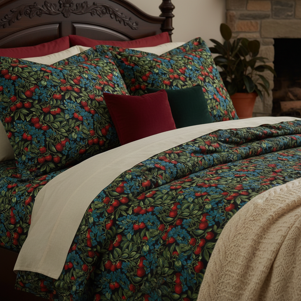 Midnight Garden™ Reversible Comforter Set - Midnight Bramble